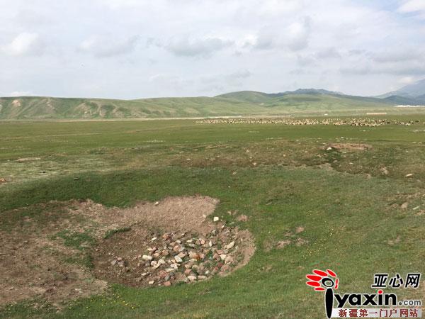 新疆巴音布鲁克草原发现3000年前祭坛 形似北